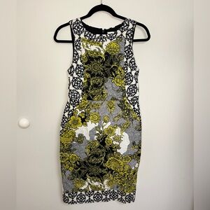 Anthropologie Weston Wear Maximalist Patterned Sheath Dress Size 6
